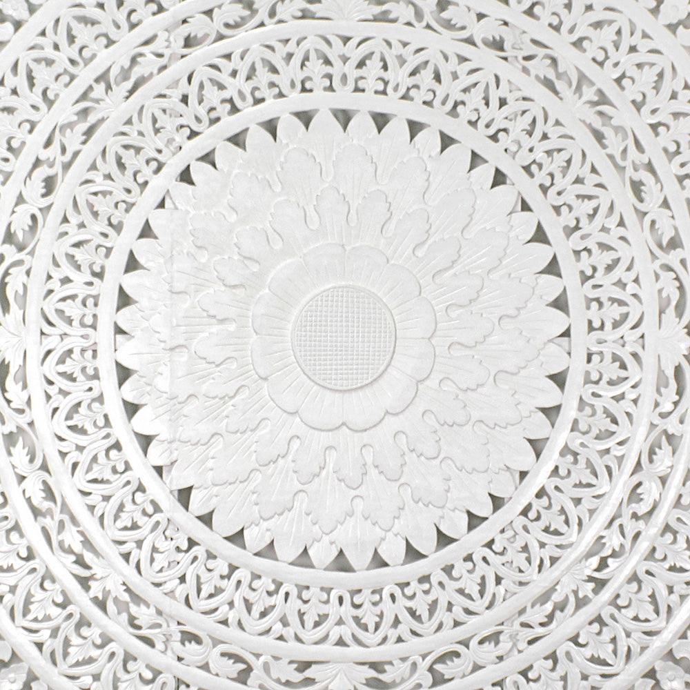 Carved Bed Headboard "Seruni"