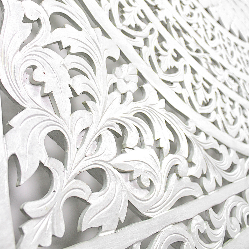 Carved Bed Headboard "Seruni"