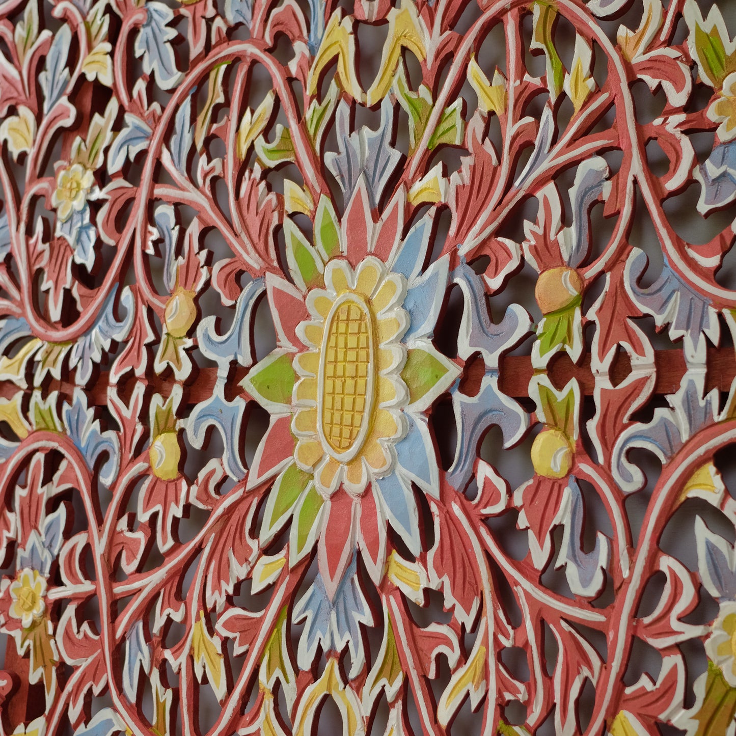 Custom Decorative Panel "Jimbaran" - Red