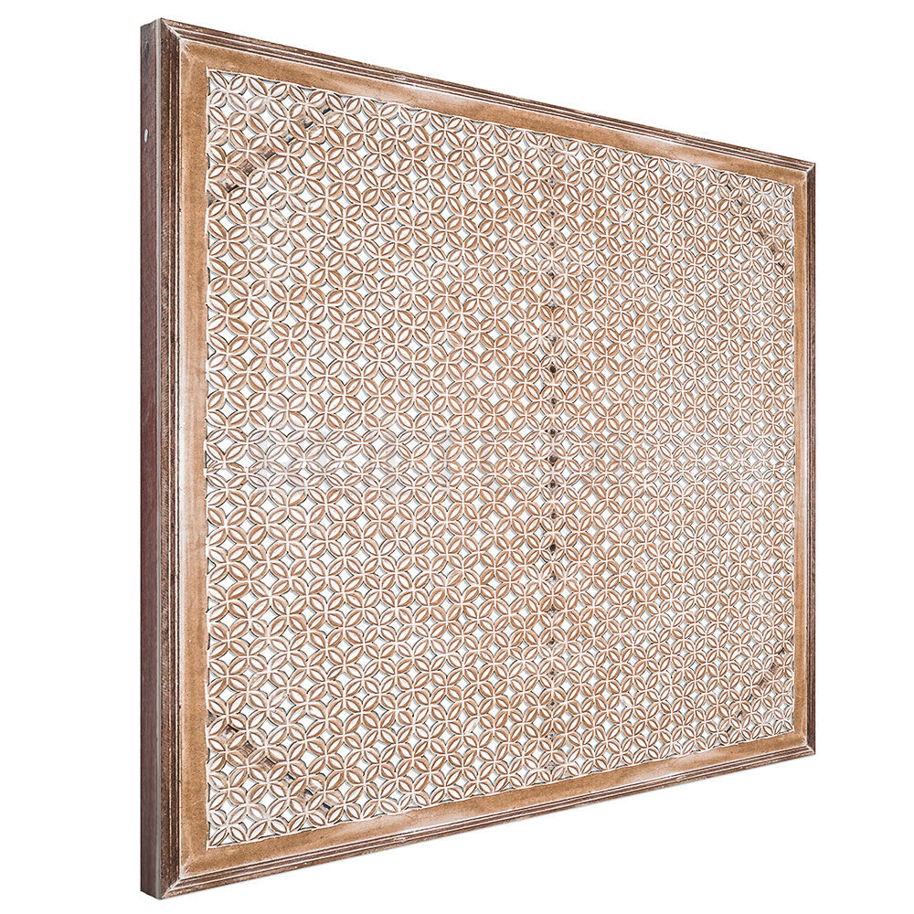 bed headboard jagasatru antic wash bali design hand carved hand made home decorative house furniture wood material