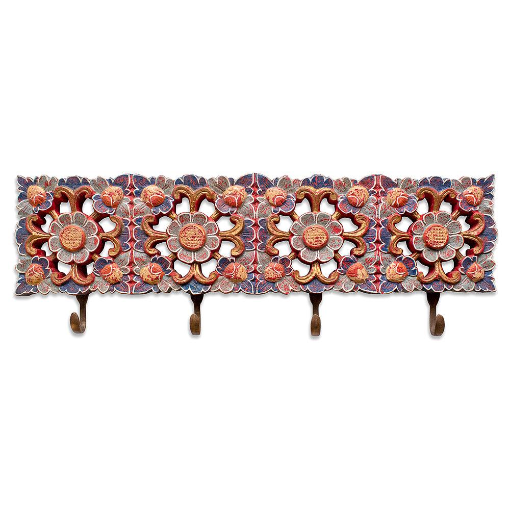 carved hanger djiwa multicolor bali design hand carved hand made home decorative house furniture wood material