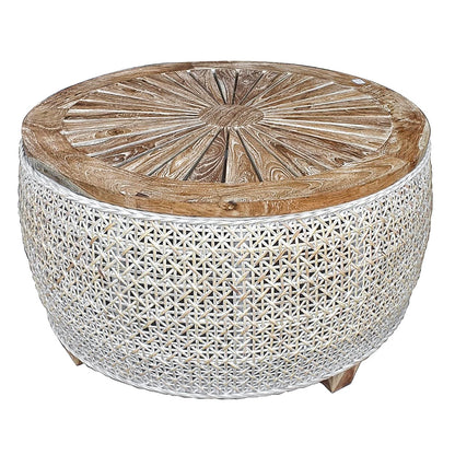 rattan and wooden round coffee table maylea natural wash bali design hand carved hand made decorative house furniture wood material decorative wall panels decorative wood panels decorative panel board