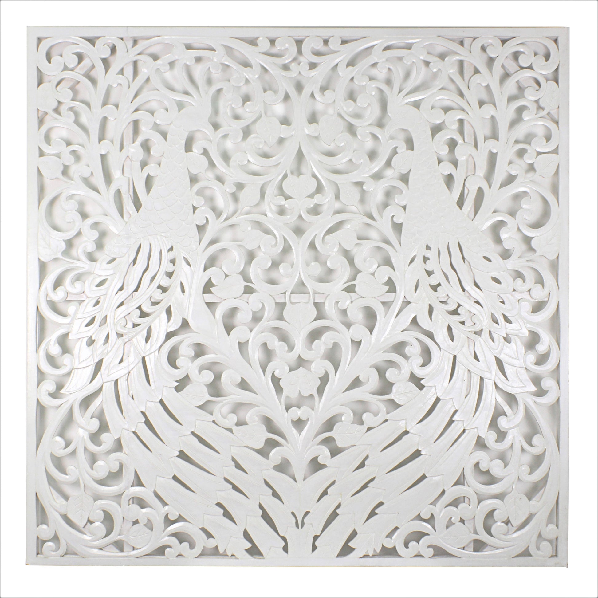 decorative panel peacock white wash bali design hand carved hand made decorative house furniture wood material decorative wall panels decorative wood panels decorative panel board