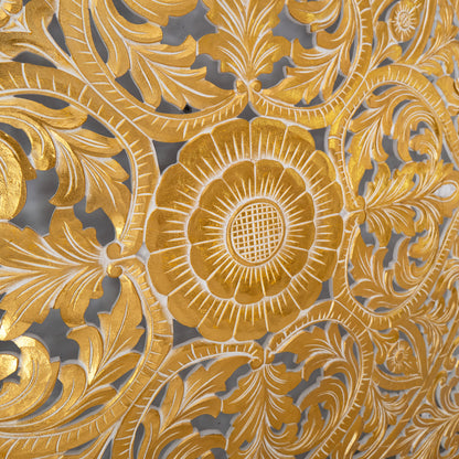 Decorative Panel "Sedap Malam" - 160 x 140cm - Gold