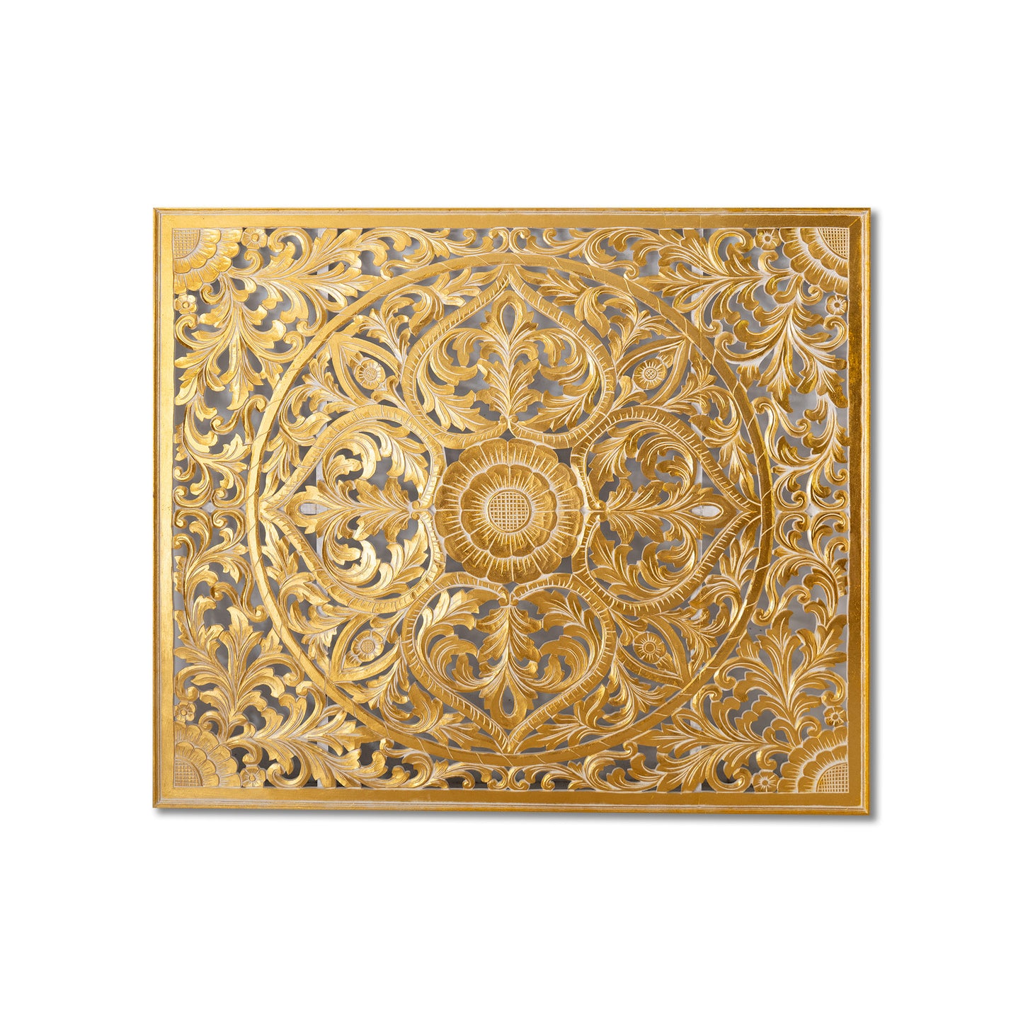 Decorative Panel "Sedap Malam" - 160 x 140cm - Gold