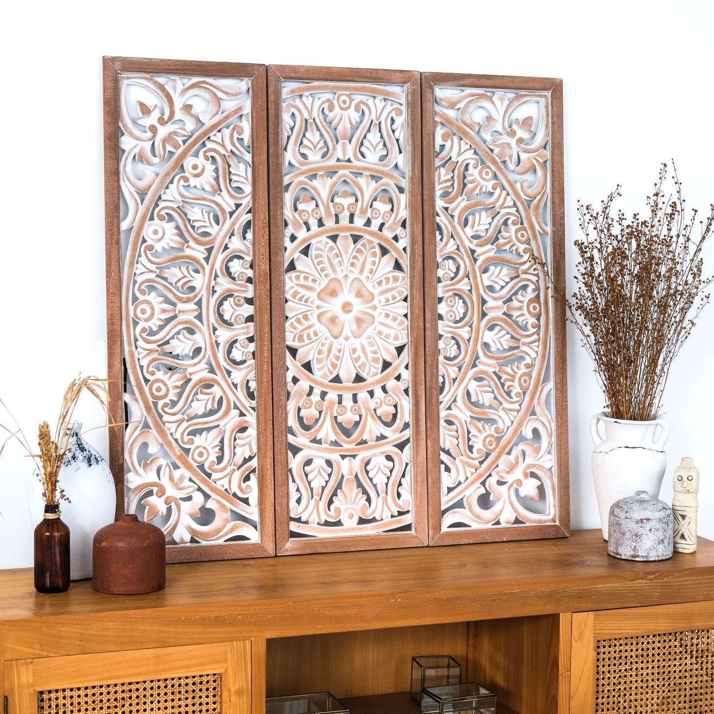 Decorative Panel "Galungan" - Antic Wash - Kulture Home Decor