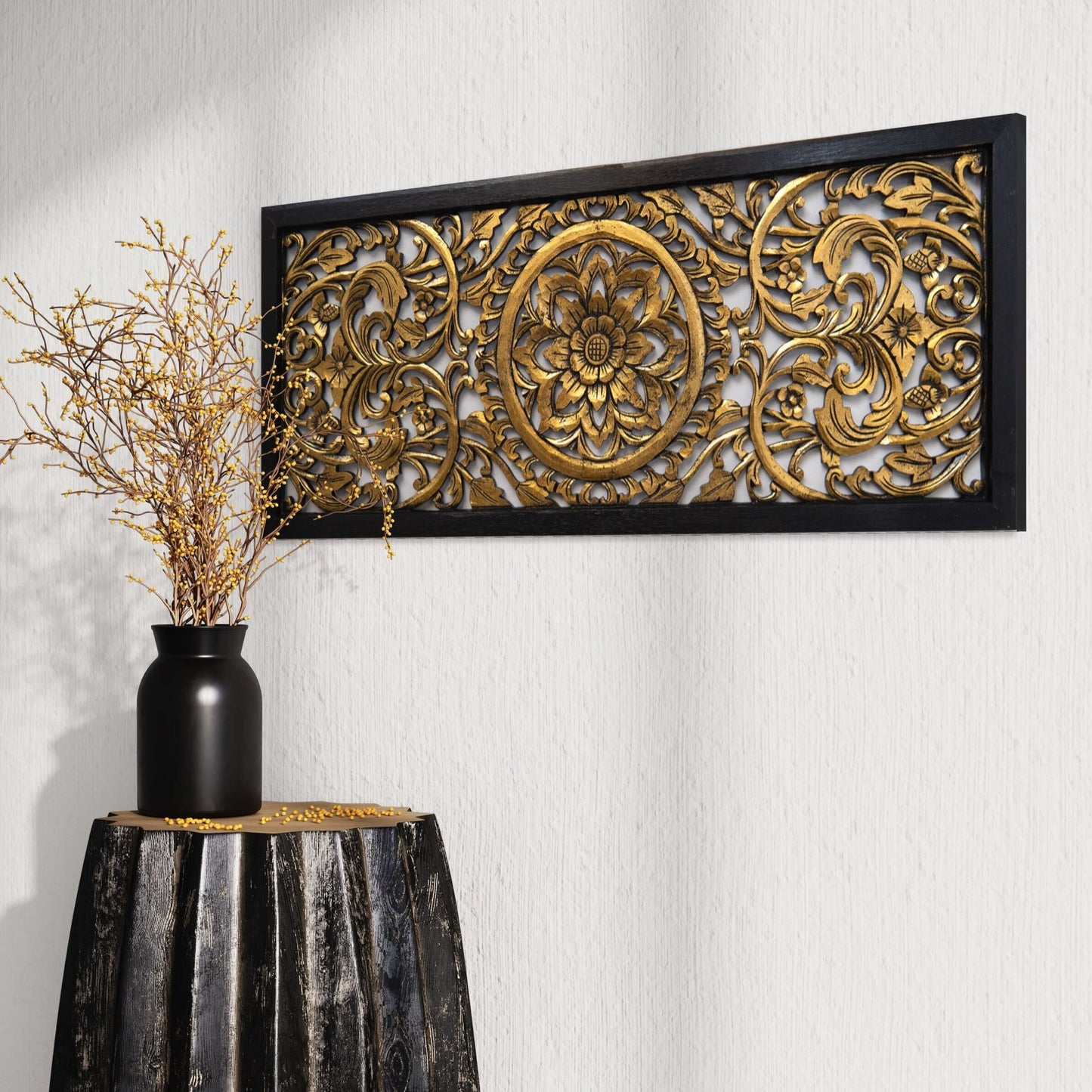 Decorative Panel "Amara" - Gold