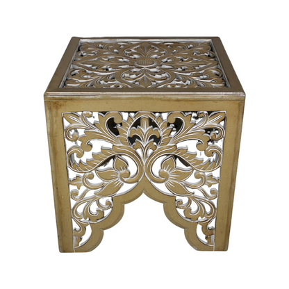 Carved Bedside Table "Ratu"