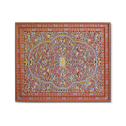 Custom Decorative Panel "Jimbaran" - Red