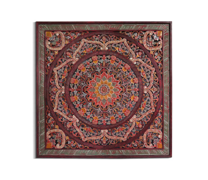 Decorative Panel "Manusa" - Red