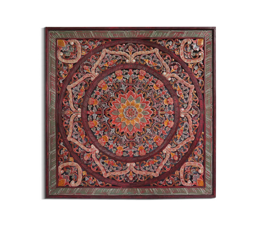 Decorative Panel "Manusa" - Red