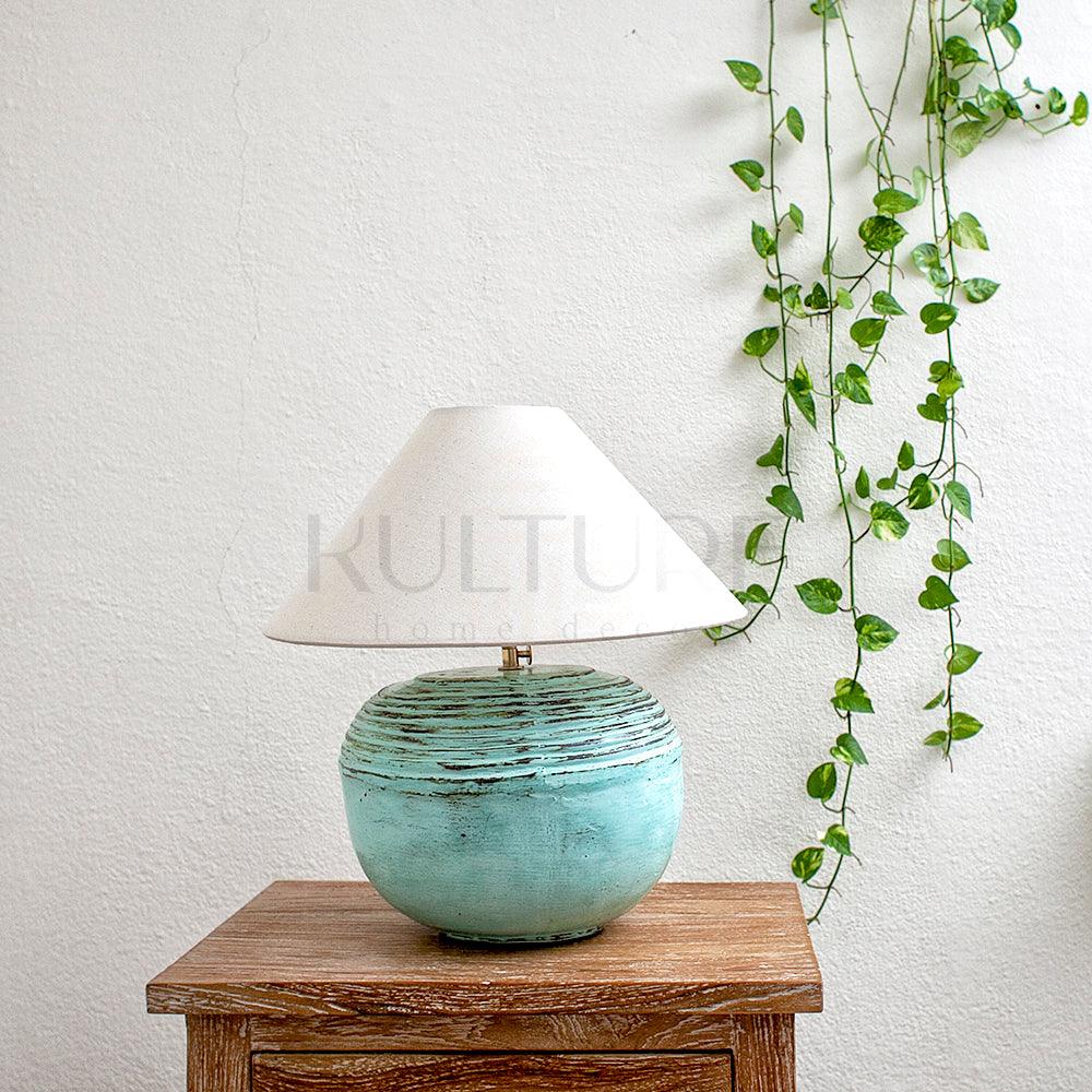 Ceramic Table Lamp 'Marguerite' - Kulture Home Decor