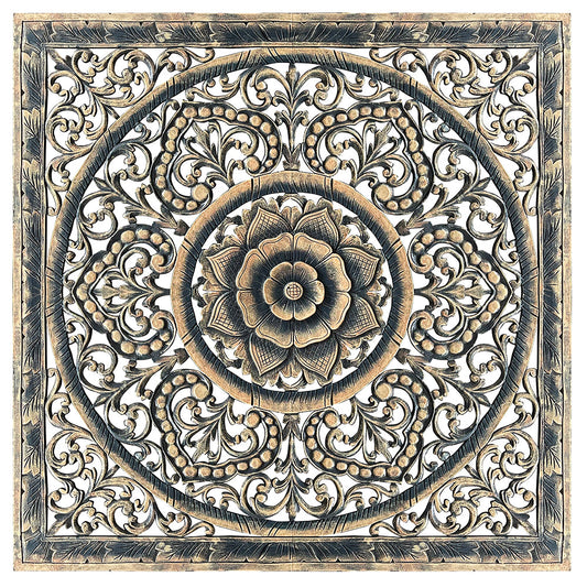 Decorative Panels "Kasmaran" - Black Natural Wash