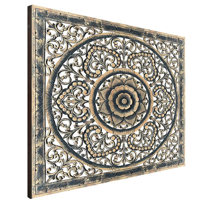 Decorative Panels "Kasmaran" - Black Natural Wash