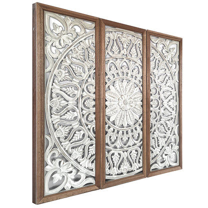 decorative panel galungan white wash bali design hand carved hand made home decorative house furniture wood material