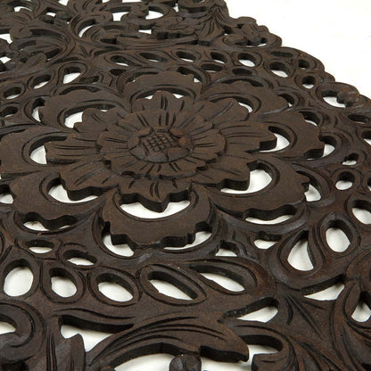 decorative panel indah dark brown wash bali design hand carved hand made decorative house furniture wood material decorative wall panels decorative wood panels decorative panel board balinese wall art