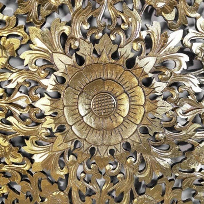 decorative panel lily gold wash bali design hand carved hand made decorative house furniture wood material decorative wall panels decorative wood panels decorative panel board