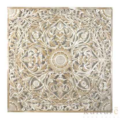 Decorative Panel "Sedap Malam" - Antic-wash 110 cm