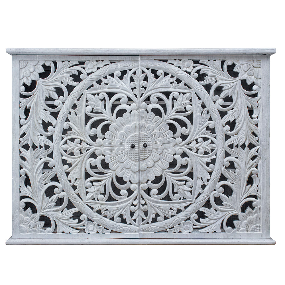 wooden carved sideboard table calyta white wash bali design hand carved hand made decorative house furniture wood material decorative wall panels decorative wood panels decorative panel board