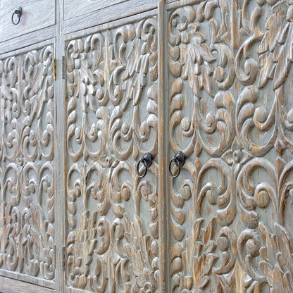 carved wood sideboard azhara antic wash bali design hand carved hand made decorative house furniture wood material decorative wall panels decorative wood panels decorative panel board