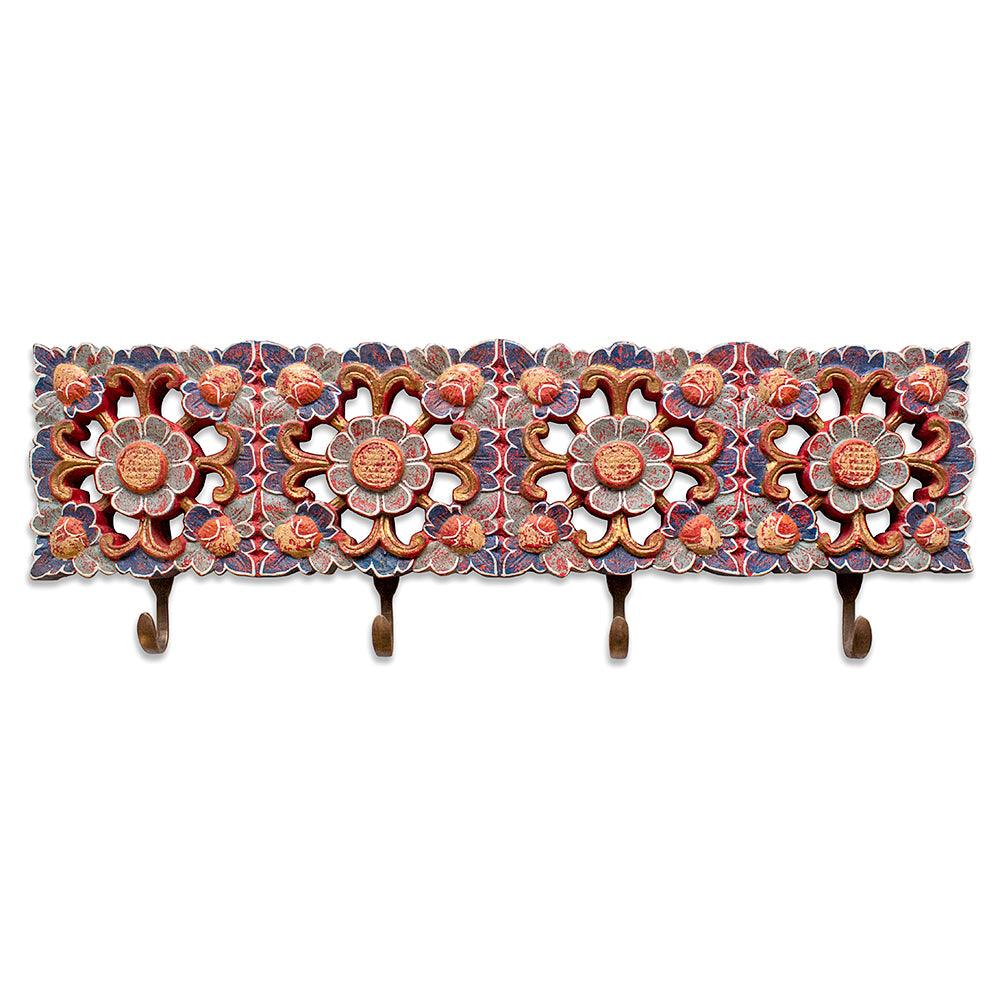 carved hanger djiwa multicolor bali design hand carved hand made home decorative house furniture wood material