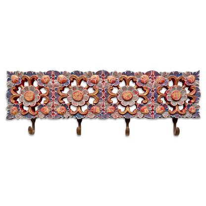 carved hanger djiwa multicolor bali design hand carved hand made home decorative house furniture wood material