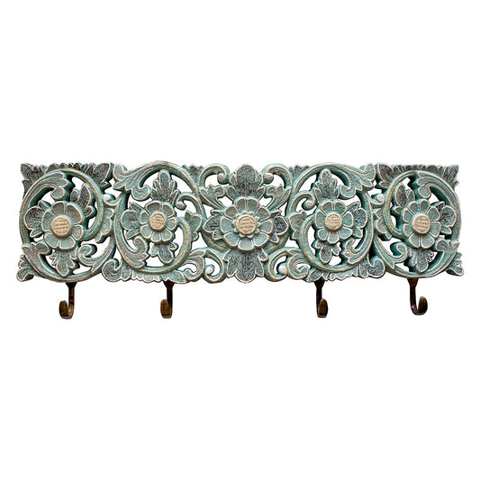 Decorative Carved Wall Hooks Adsila coat hooks