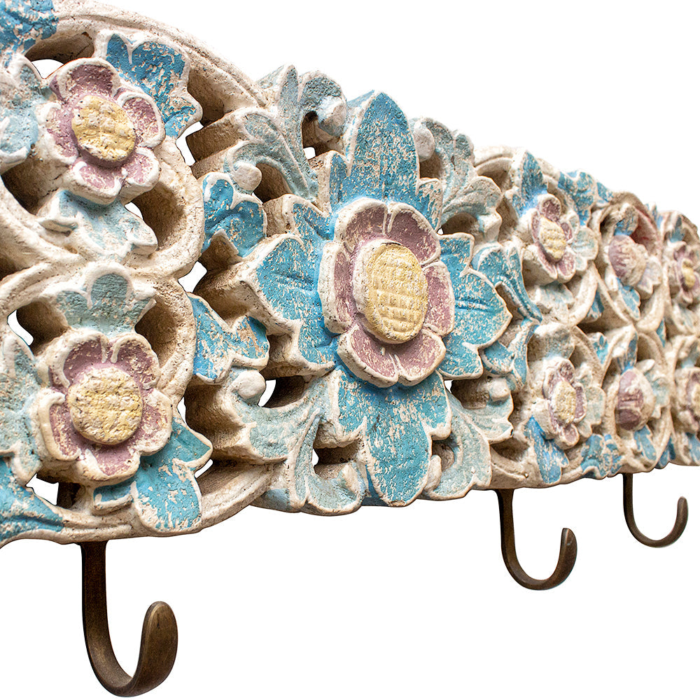 carved hanger cinta multicolor bali design hand carved hand made home decorative house furniture wood material