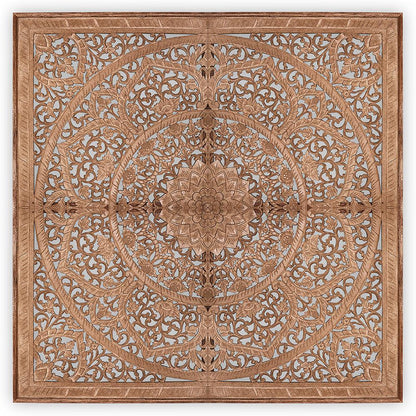 Decorative Panel "Manusa" - Natural Brown - Kulture Home Decor