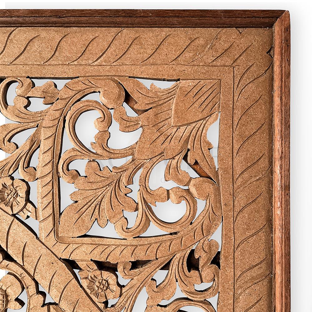 Decorative Panel "Manusa" - Natural Brown - Kulture Home Decor