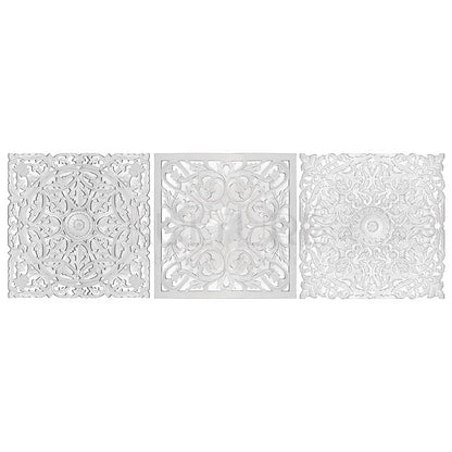 Set of 3 Decorative Panels "Pererenan"