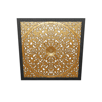 decorative panel lily gold wash bali design hand carved hand made decorative house furniture wood material decorative wall panels decorative wood panels decorative panel board