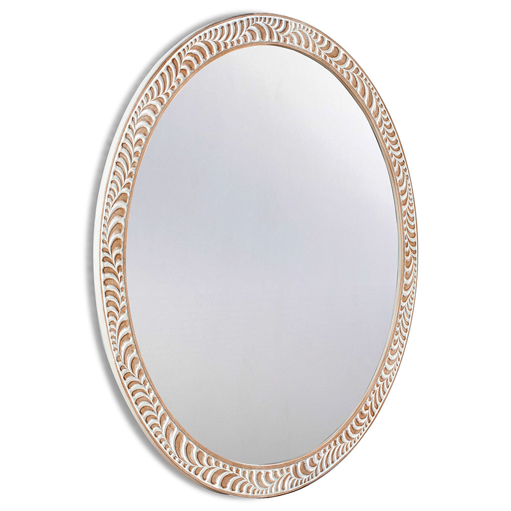 Hand Carved Mirror "Rahayu"