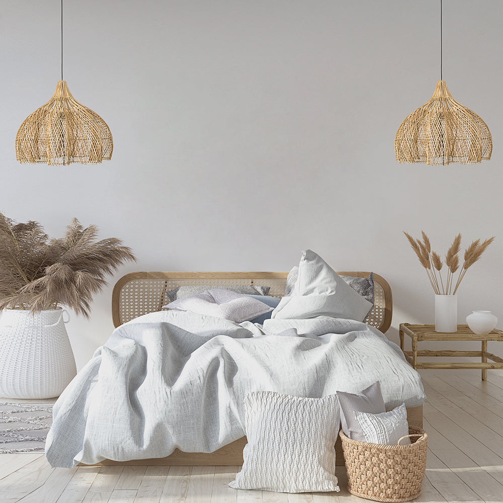 Rattan Pendant Lamp Shades "Sanur"