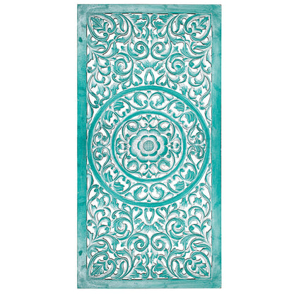 Decorative Panel Saffron green wash 100cm