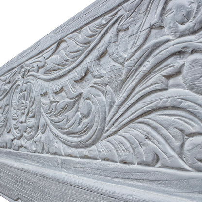 carved wood trunk sandara white wash bali design hand carved hand made decorative house furniture wood material decorative wall panels decorative wood panels decorative panel board