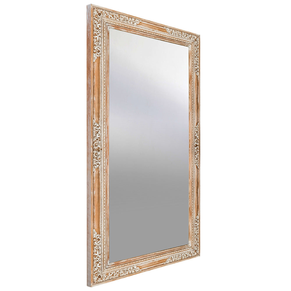 Hand Carved Mirror "Balian"